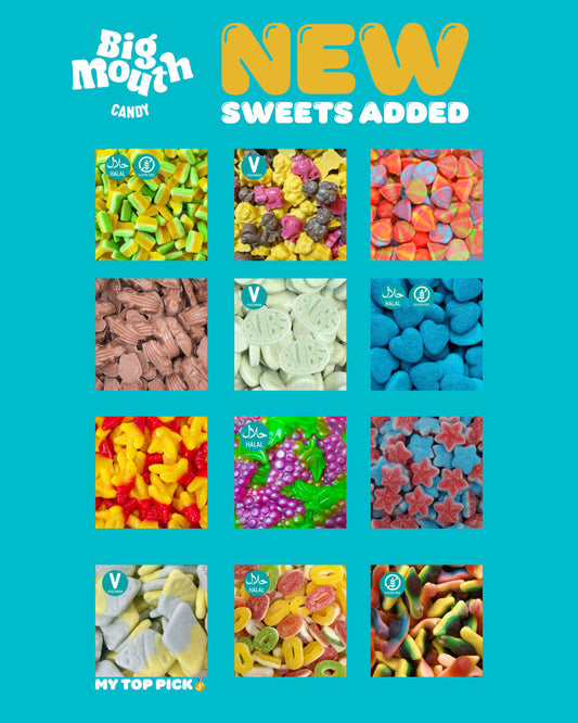 New Sweets Added to Big Mouth Candy 🍬