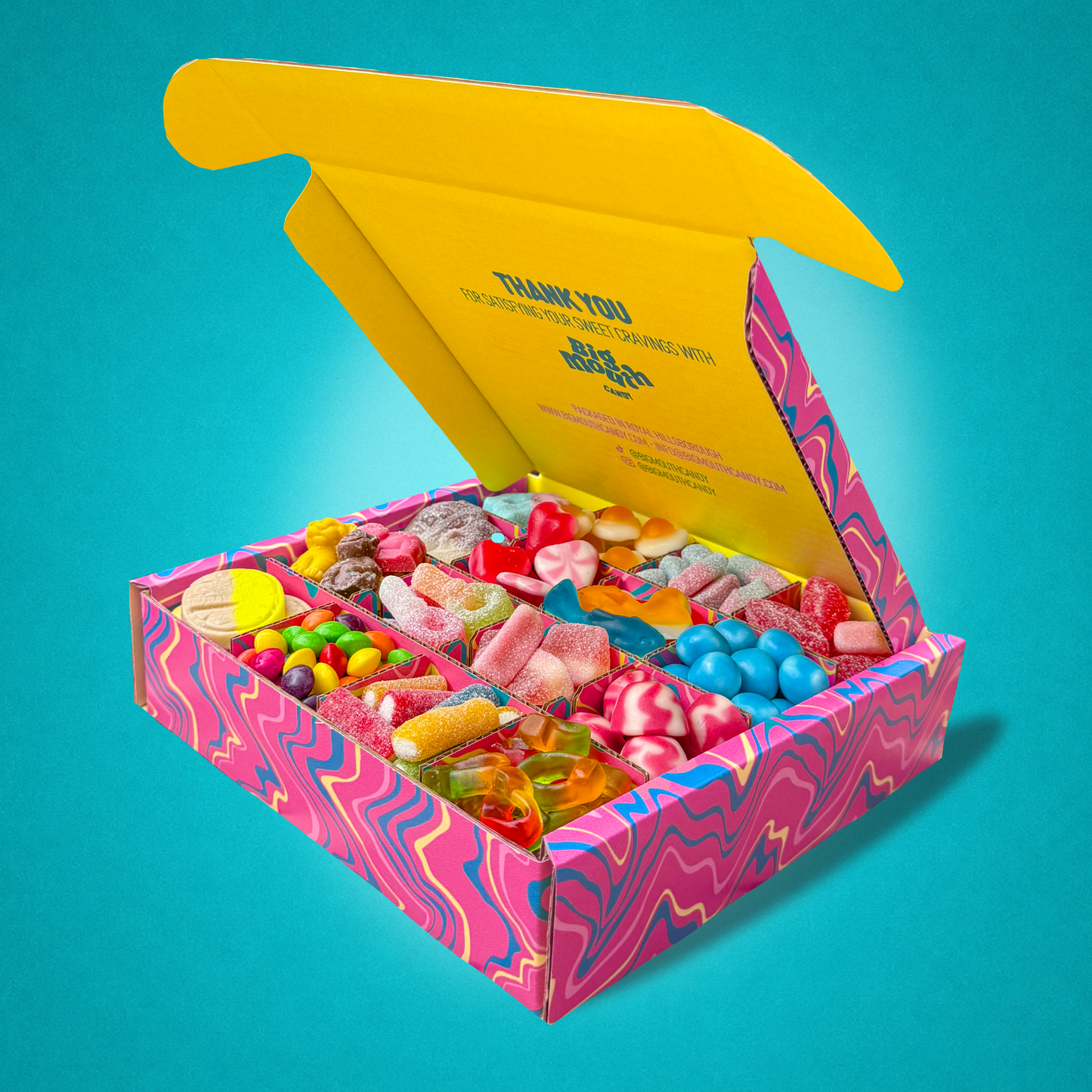 1KG Pre-Made Pick & Mix Box | Big Mouth Candy