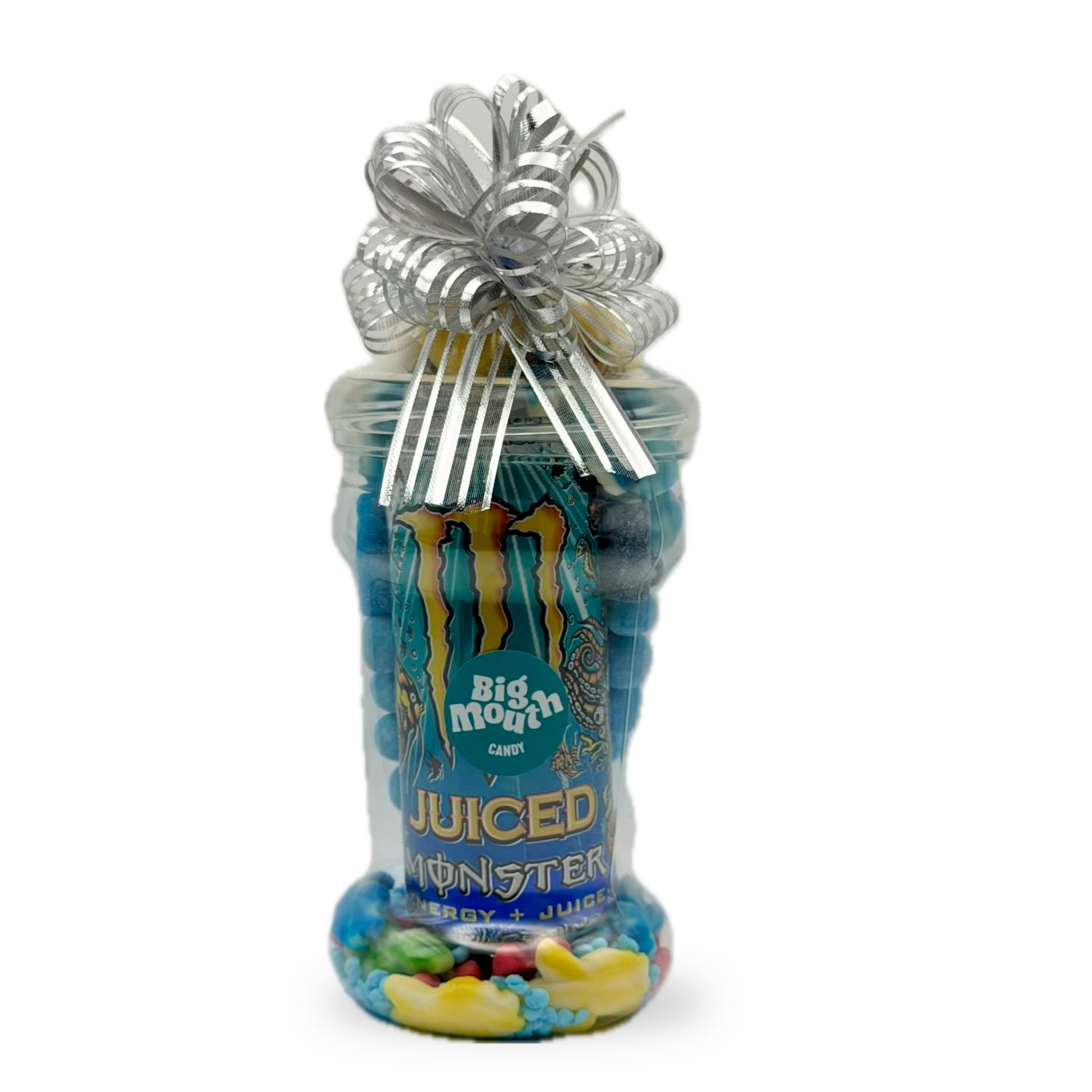 Yellow novelty pick and mix sweets gift cup filled with assorted candy from Big Mouth Candy