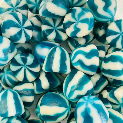 Blue Raspberry Twist Kisses