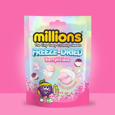 Millions Freeze Dried Berrylicious Sweets – Crunchy Berry Candy