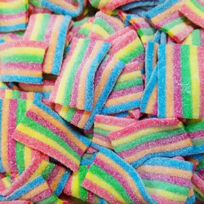  Mini Fizzy Rainbow Belts